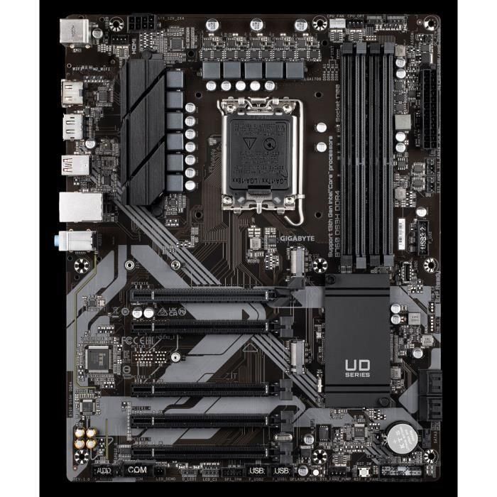 Placa Base Gigabyte B760 DS3H DDR4 Socket 1700 1 Placa Base Gigabyte B760 DS3H DDR4 Socket 1700 1