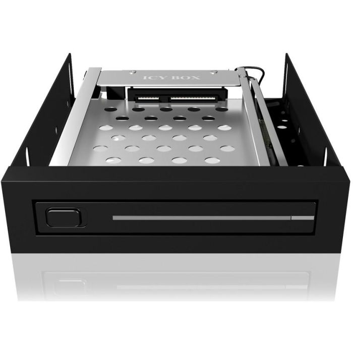 Wechselrahmen. 1xSATA 2.5" zu 1xSATA Host. trägerlos. für 3.5" Schacht ICY BOX 4 Wechselrahmen. 1xSATA 2.5" zu 1xSATA Host. trägerlos. für 3.5" Schacht ICY BOX 4