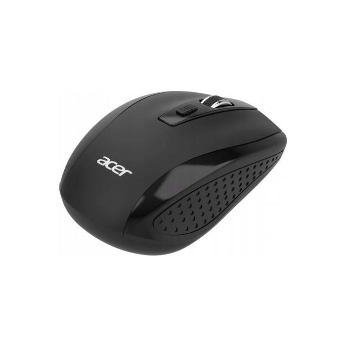 Acer MX202 - Ratón Inalámbrico Óptico USB 2.4 GHz, 6 Botones, 1600 PPP, Negro