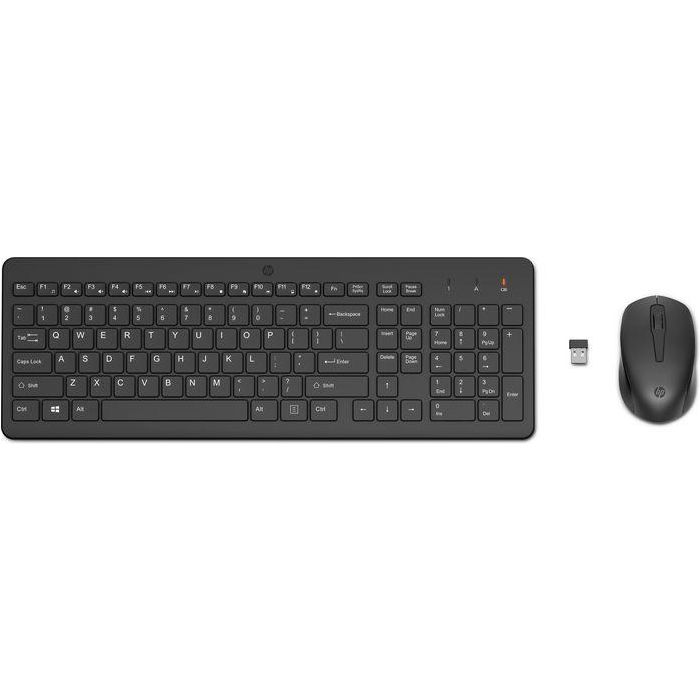 HP 330 Set de Teclado y Ratón Inalámbrico Ergonómico y Preciso con Teclado Numérico - Diseño Alemán 0 HP 330 Set de Teclado y Ratón Inalámbrico Ergonómico y Preciso con Teclado Numérico - Diseño Alemán 0