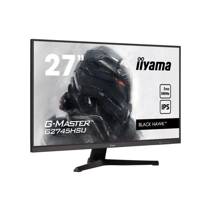 iiyama G-MASTER G2745HSU-B2 LED display 68,6 cm (27") 1920 x 1080 Pixeles Full HD Negro 1