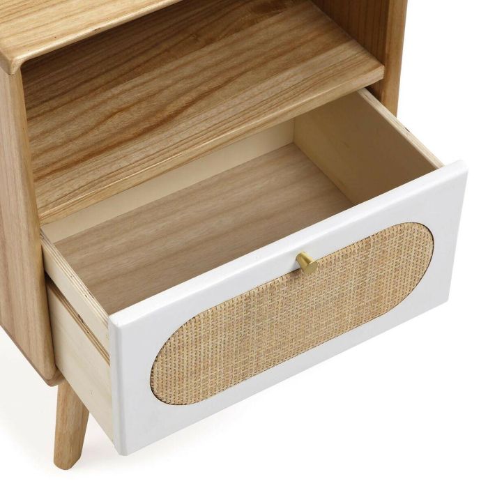 Cómoda Vega 1 Cajón Versa 30x54 cm - Madera Paulownia y Rattan 3 Cómoda Vega 1 Cajón Versa 30x54 cm - Madera Paulownia y Rattan 3
