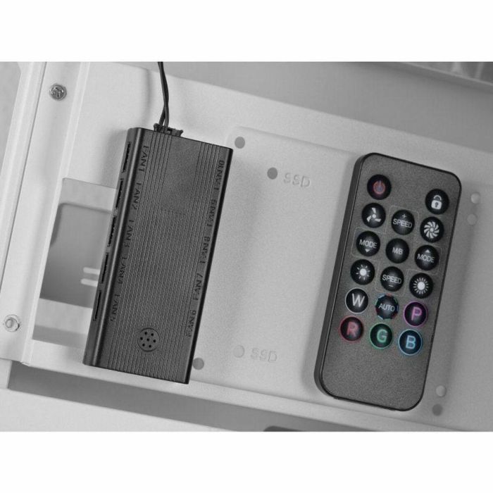 Caja Semitorre ATX Mars Gaming MCINFINIOW Blanco 1 Caja Semitorre ATX Mars Gaming MCINFINIOW Blanco 1