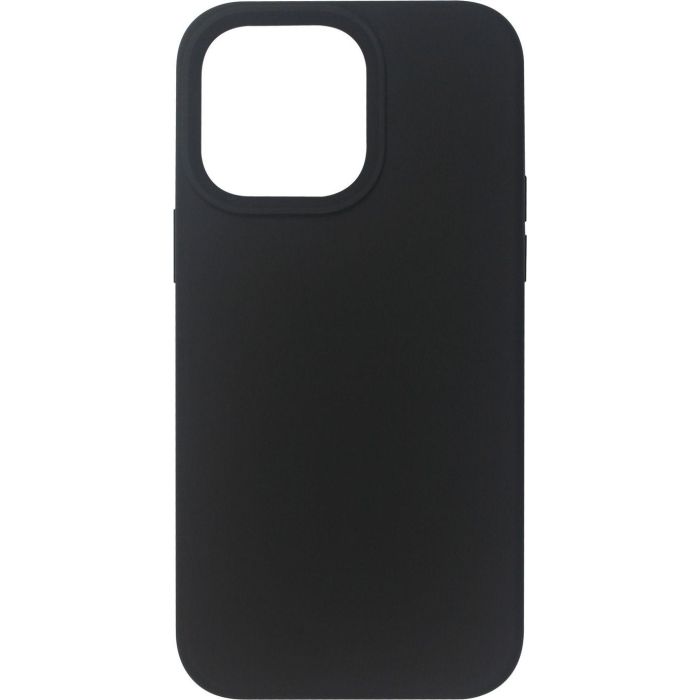 eSTUFF Funda Magnética Silicona INFINITE ROME para iPhone 16e/14 Negra - 81% material reciclado