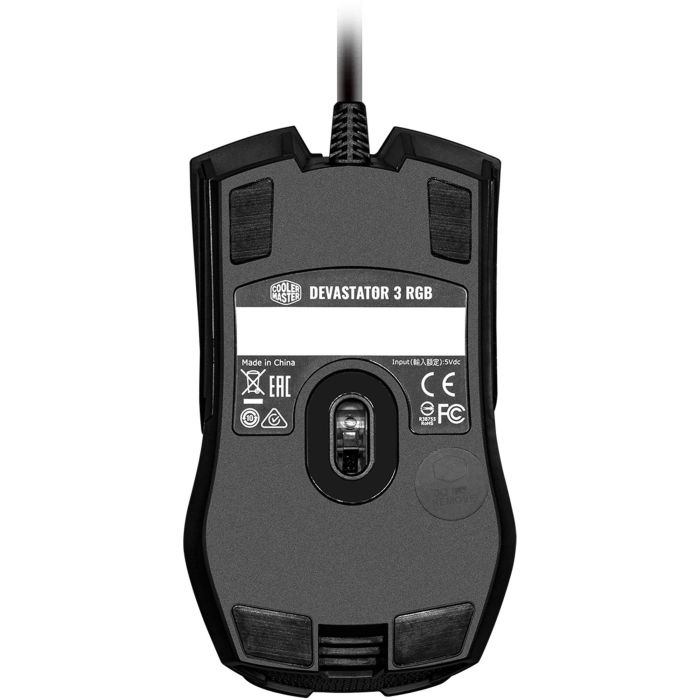 Cooler Master DEVASTATOR 3 [DE] 6 Zonen RGB revised Version - Combo Teclado Ratón Gaming USB Alámbrico QWERTZ Alemán Membrana