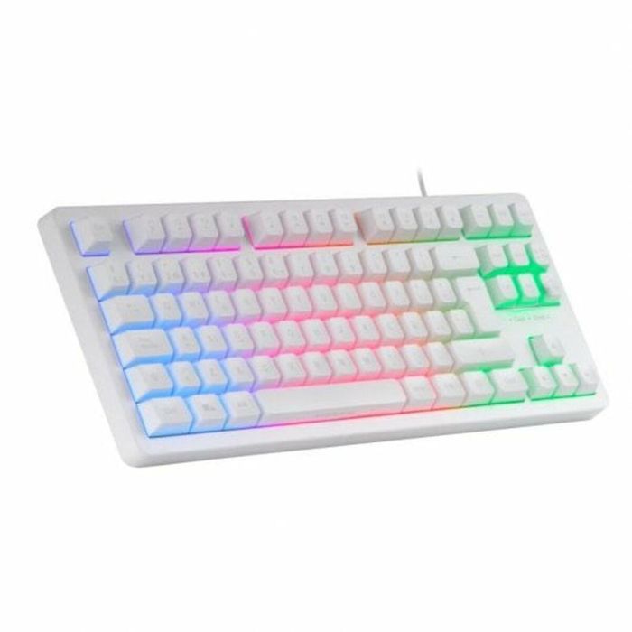 Teclado Mars Gaming MK023 TKL FRGB Blanco Qwerty Español QWERTY 3