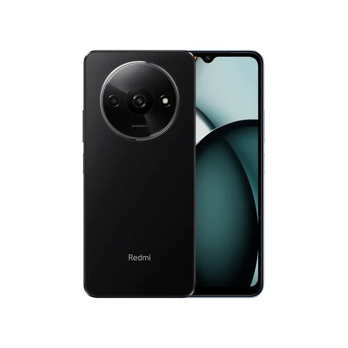 Xiaomi MZB0GL9EU Smartphone Redmi A3 4GB RAM 128GB Almacenamiento Pantalla 6.71" 90Hz Cámara 8MP Batería 5000mAh Negro Medianoche