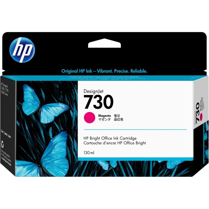 HP nº730 130-ml Magenta Ink Cartridge