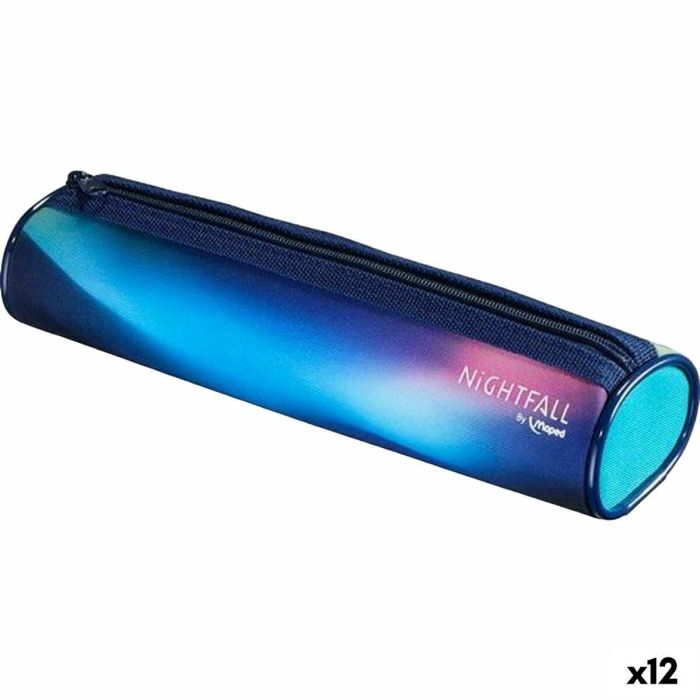 Estuche Escolar Maped 21 x 6 cm Multicolor (12 Unidades) Estuche Escolar Maped 21 x 6 cm Multicolor (12 Unidades)