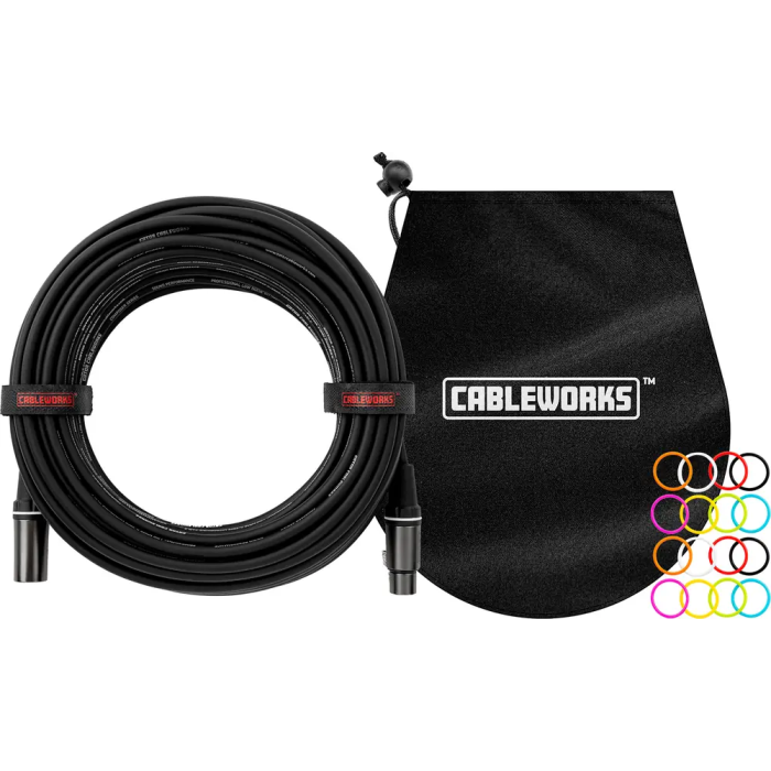 CABLEWORKS Cable Micrófono XLR/XLR - 15 Metros 3 CABLEWORKS Cable Micrófono XLR/XLR - 15 Metros 3