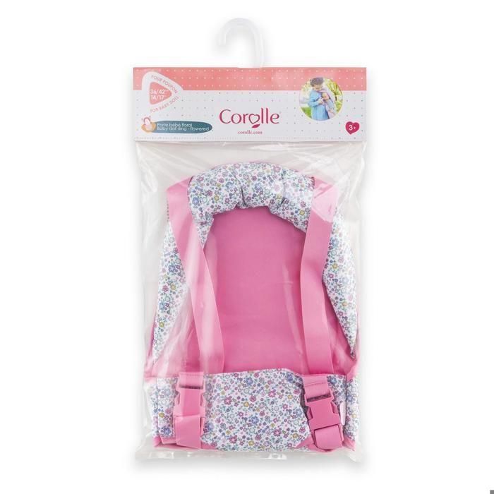 Portabebés - Corolle - Floral - Para muñecas de 36/42 cm - a partir de 3 años - Ajustable 4 Portabebés - Corolle - Floral - Para muñecas de 36/42 cm - a partir de 3 años - Ajustable 4