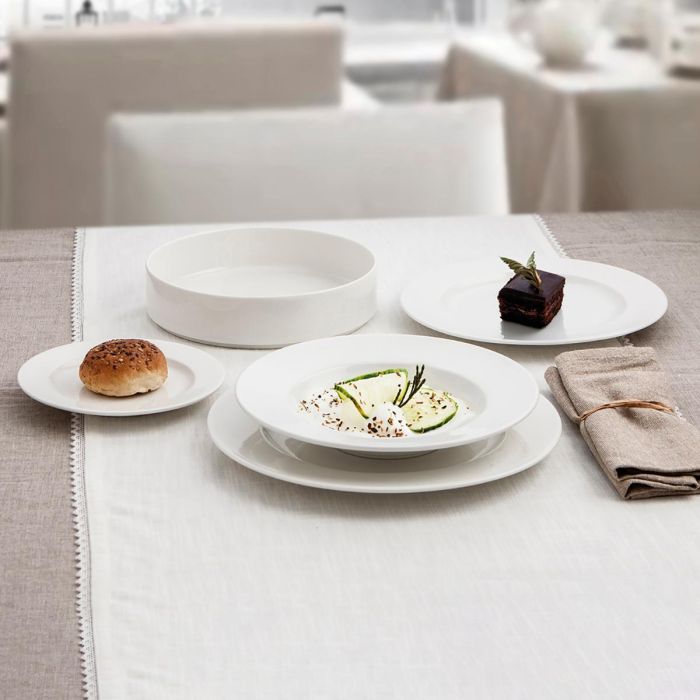 Ariane Plato Hondo Porcelana Prime 23 cm Blanco (12 Unidades) Reforzado Profesional Apto Horno Lavavajillas Microondas 1 Ariane Plato Hondo Porcelana Prime 23 cm Blanco (12 Unidades) Reforzado Profesional Apto Horno Lavavajillas Microondas 1