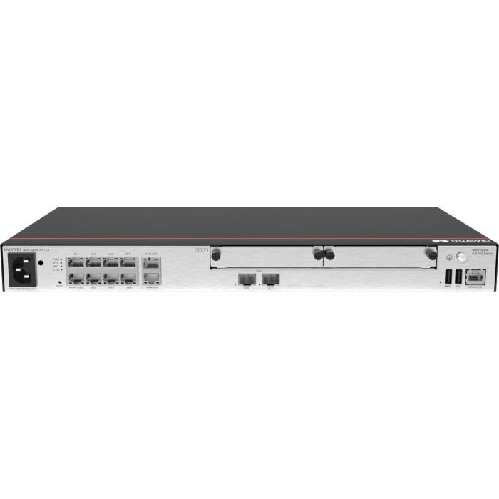 HUAWEI eKit AR720 Router NetEngine AR700 Series, 2 GE combo WAN, 8 GE LAN, 2 USB 2.0, 2 SIC, Alto Rendimiento 1