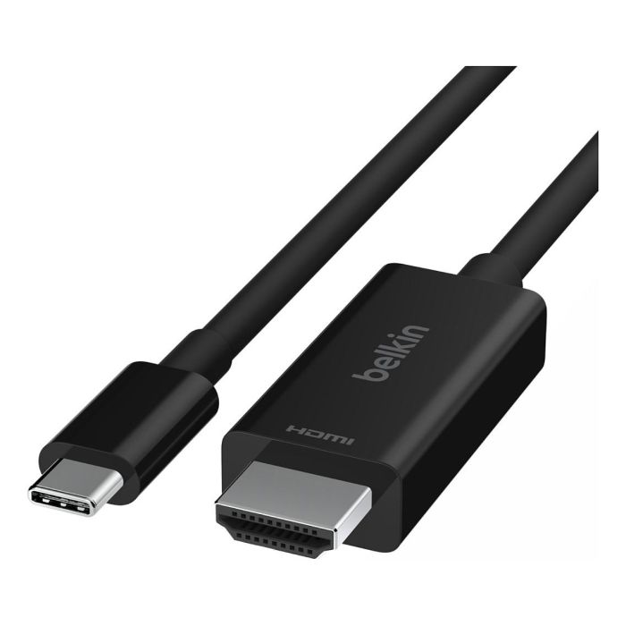 Belkin AVC012bt2MBK Cable USB C a HDMI 2.1, 2m, Resolución 8K 60Hz, HDR10+, Negro 3 Belkin AVC012bt2MBK Cable USB C a HDMI 2.1, 2m, Resolución 8K 60Hz, HDR10+, Negro 3