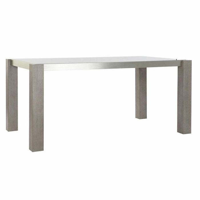 Mesa Comedor Moderno DKD Home Decor Gris 92 x 74 x 162 cm Mesa Comedor Moderno DKD Home Decor Gris 92 x 74 x 162 cm