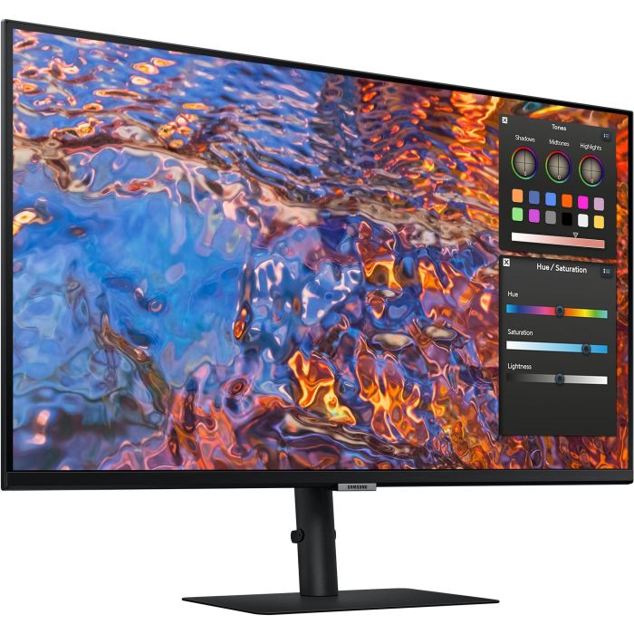 81.3cm/32'' (3840x2160) Samsung S32B800PXP ViewFinity S8 S32B800PXU 16:9 5ms IPS HDMI DisplayPort USB-C VESA Pivot 4K Black 12