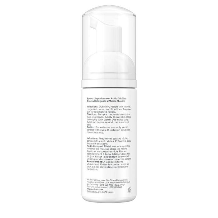 Neostrata RESURFACE Espuma Limpiadora Facial Renovadora con Ácido Glicólico y Lactobiónico - 125 ml 1