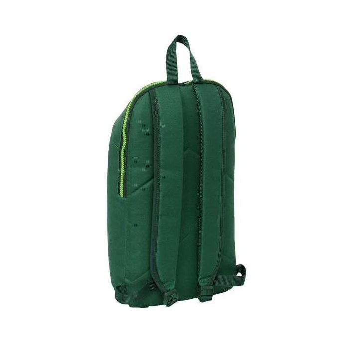Mini Mochila Safta Con Cremallera Vertical Resistente Al Agua Real Betis Balompie 390x220x100 mm 3 Mini Mochila Safta Con Cremallera Vertical Resistente Al Agua Real Betis Balompie 390x220x100 mm 3