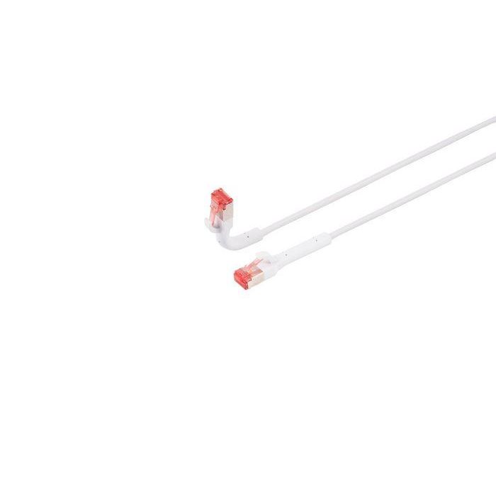 Lanview Bendable booted Network Cable CAT6A U/FTP 3m White FLEX-ANGLE 4 Lanview Bendable booted Network Cable CAT6A U/FTP 3m White FLEX-ANGLE 4