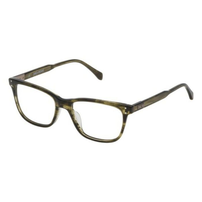 Montura de Gafas Hombre Zadig & Voltaire VZV181520P90 Verde Ø 52 mm Montura de Gafas Hombre Zadig & Voltaire VZV181520P90 Verde Ø 52 mm