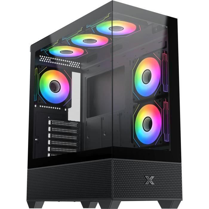 Caja PC - XIGMATEK - Alphard - Torre media - E-ATX - Vidrio templado - ARGB - Negro Caja PC - XIGMATEK - Alphard - Torre media - E-ATX - Vidrio templado - ARGB - Negro