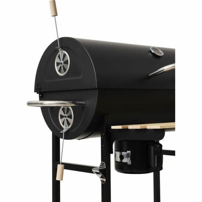 Cookingbox 9765081 Barbacoa de carbón Mike Evolution, 142x57x112 cm, Negra 2 Cookingbox 9765081 Barbacoa de carbón Mike Evolution, 142x57x112 cm, Negra 2