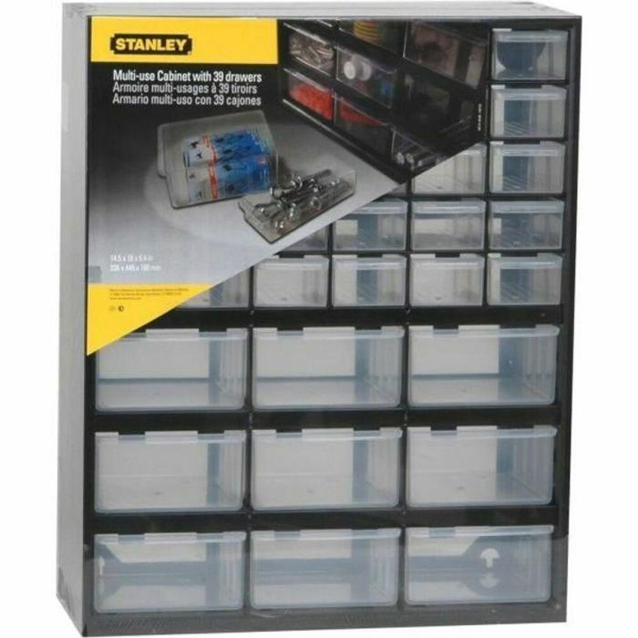 Cajonera para herramientas Stanley 1-93-981 Negro Multicolor 0 Cajonera para herramientas Stanley 1-93-981 Negro Multicolor 0