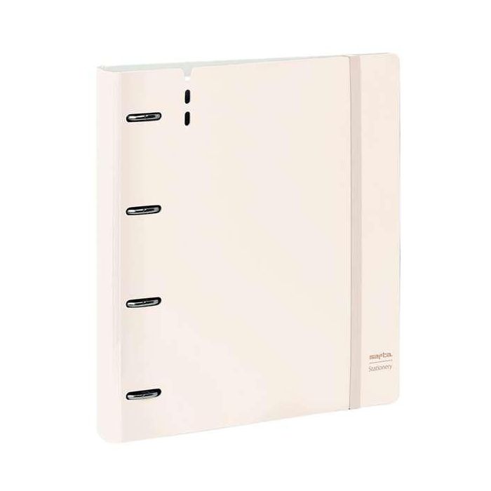 Carpeta Con Recambio Safta Din A4 Cuadro 5 mm Polipropileno Foam 4 Anillas 35 mm Rosa Claro 2 Carpeta Con Recambio Safta Din A4 Cuadro 5 mm Polipropileno Foam 4 Anillas 35 mm Rosa Claro 2