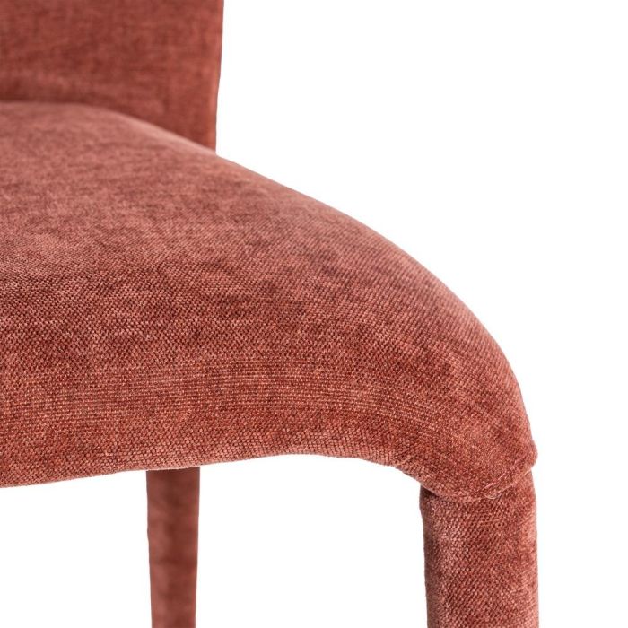 Silla Apilable Burdeos Tejido Salón 50 X 61 X 82 cm