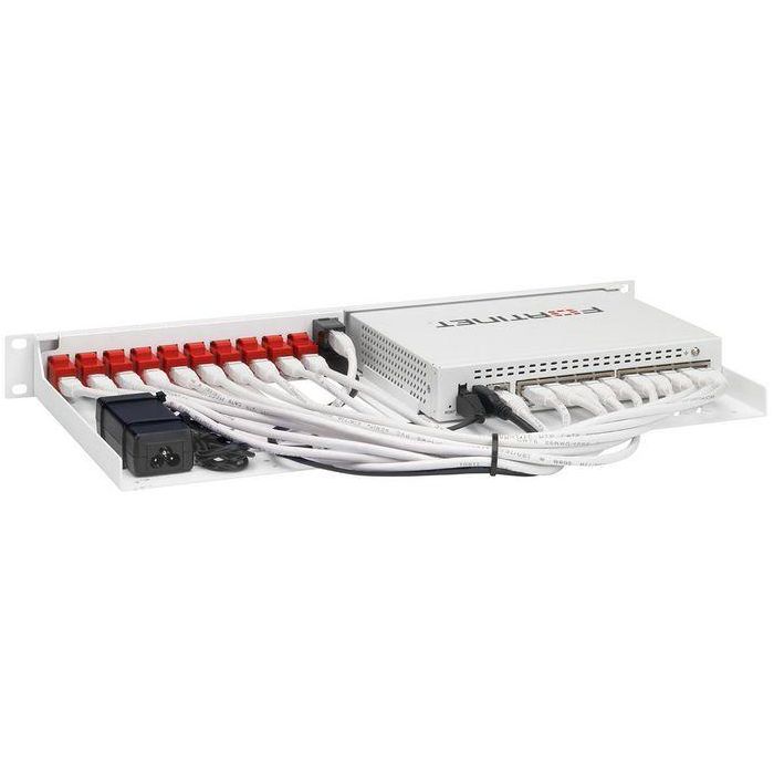 Rackmount IT 1U, 44 x 482 x 217mm, 11 x RJ-45, f/ FortiGate 60E, 60E-POE, 60E-DSL, 61E, 60F, 61F 2
