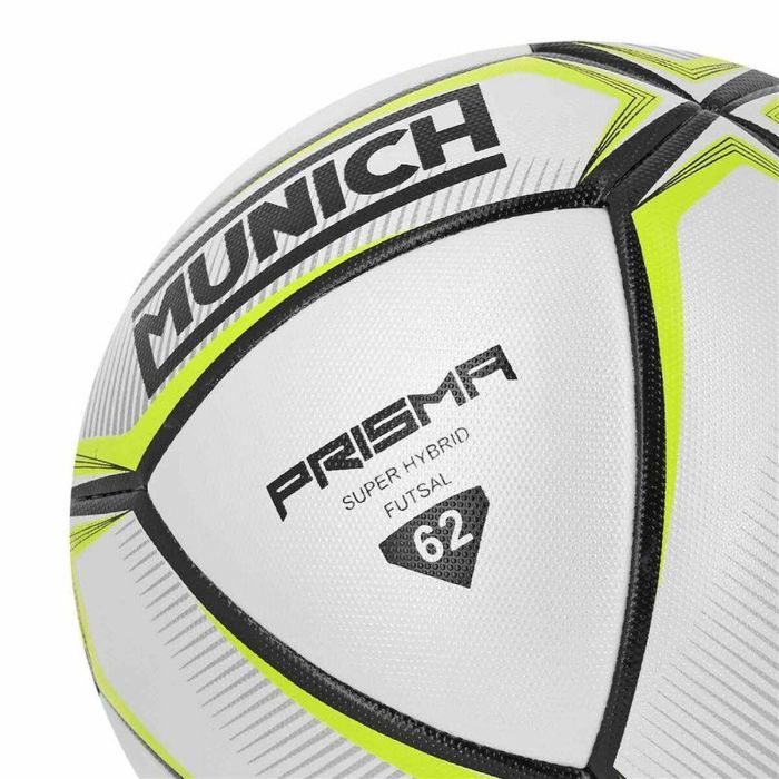 Balón de Fútbol Sala Munich Prisma 62 Blanco 1 Balón de Fútbol Sala Munich Prisma 62 Blanco 1
