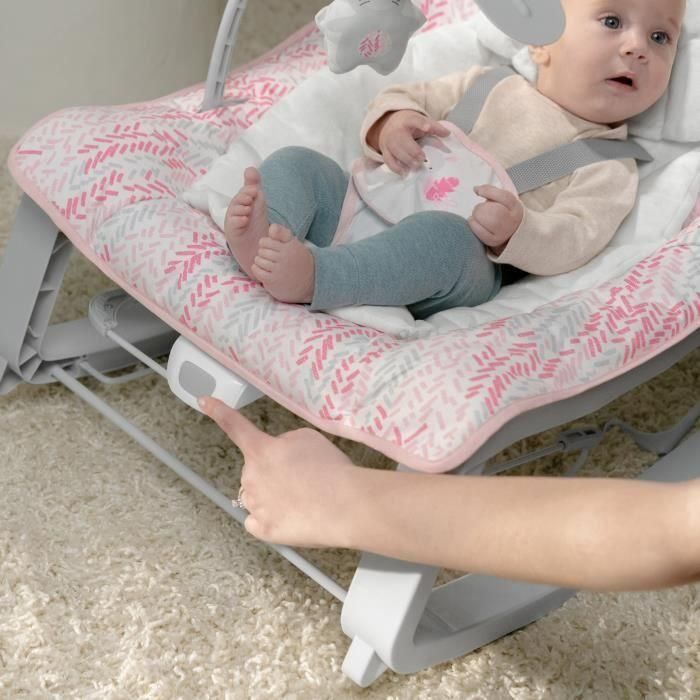 Ingenuity ING17503 Mecedora para bebé 3 en 1 Keep Cozy -Lily- con arco, 3 posiciones, hasta 18 kg 5 Ingenuity ING17503 Mecedora para bebé 3 en 1 Keep Cozy -Lily- con arco, 3 posiciones, hasta 18 kg 5