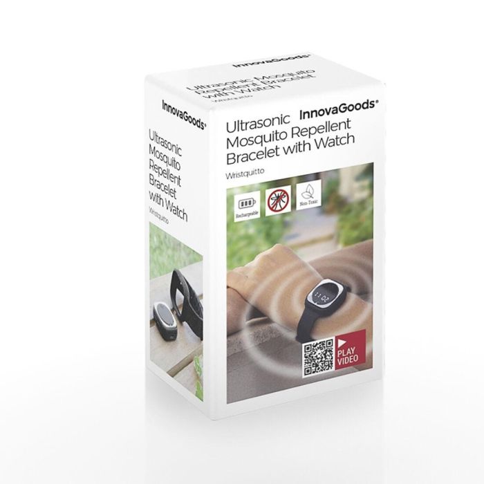 Reloj Antimosquitos por Ultrasonidos Wristquitto InnovaGoods 1 Reloj Antimosquitos por Ultrasonidos Wristquitto InnovaGoods 1