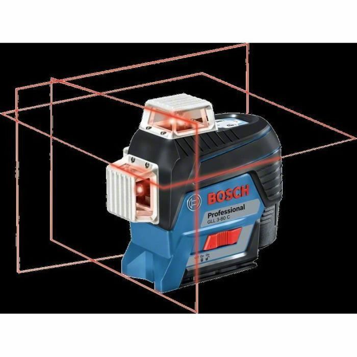 Bosch Professional GLL 3-80 C Nivel láser de línea 3x360° alcance 30-120m IP54 Bluetooth (versión con batería) 20 Bosch Professional GLL 3-80 C Nivel láser de línea 3x360° alcance 30-120m IP54 Bluetooth (versión con batería) 20