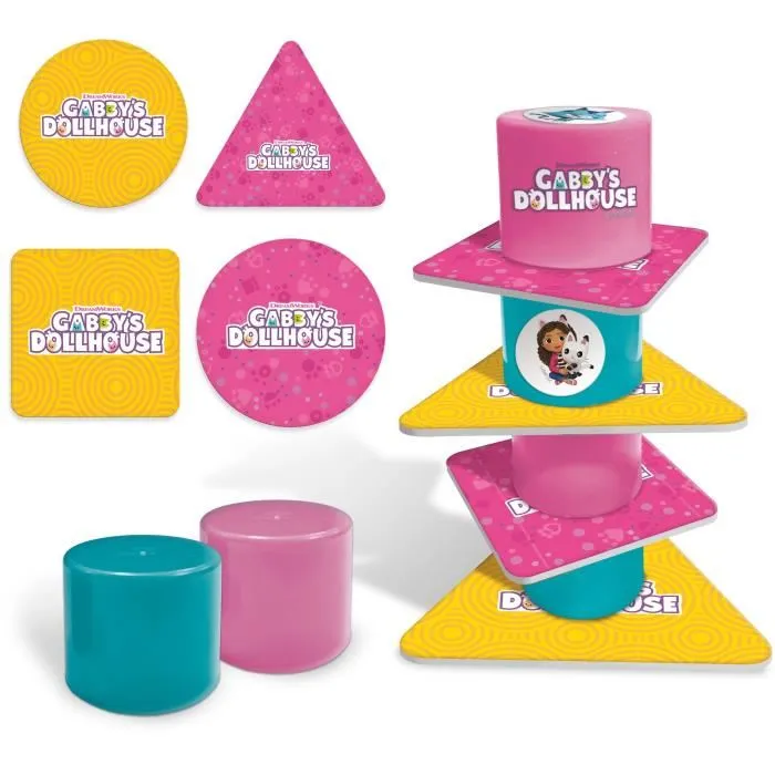 Lisciani Giochi 8008324103348 Colección Educativa Gabby Dollhouse - Aventuras en su casa mágica