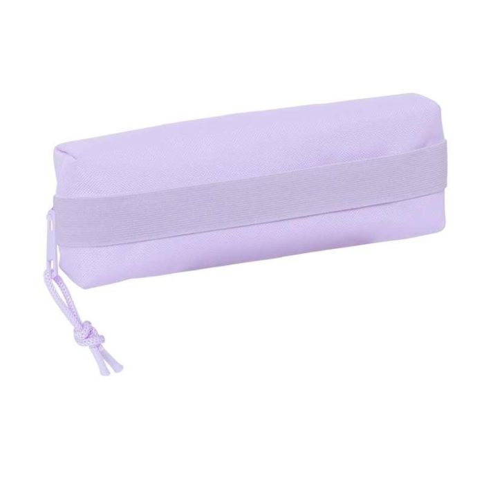 Safta Portatodo Rectangular con Goma Elástica 22cm Light Purple 22x4x7 cm 10