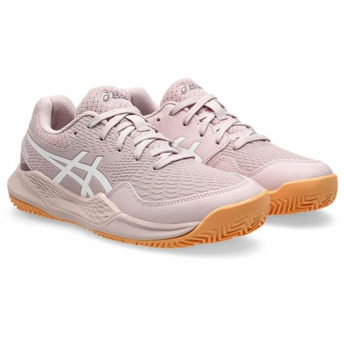 Zapatillas de Tenis para Niños Asics Gel-Resolution 9 Gs Clay Rosa 3