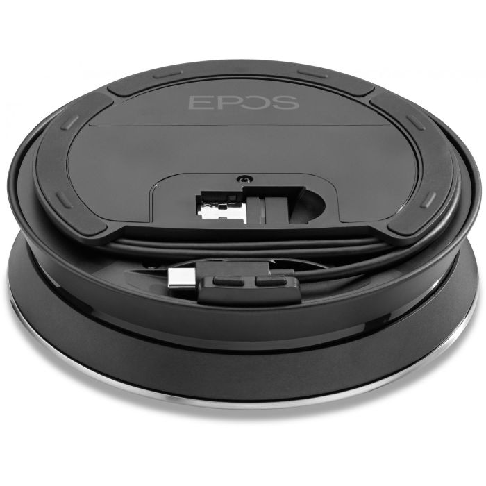 EPOS SP 30 + Altavoz Universal Bluetooth USB Optimizado para UC Skype for Business Negro Plata 25m 18h Batería 6 EPOS SP 30 + Altavoz Universal Bluetooth USB Optimizado para UC Skype for Business Negro Plata 25m 18h Batería 6