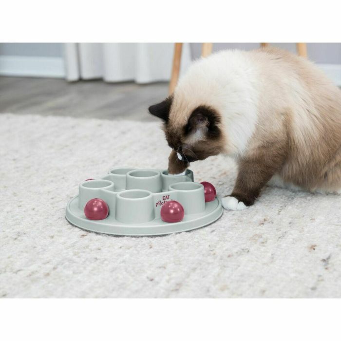 Trixie TRI4011905458953 Juego de Estrategia para Gatos Pentágono ø 28 cm 21