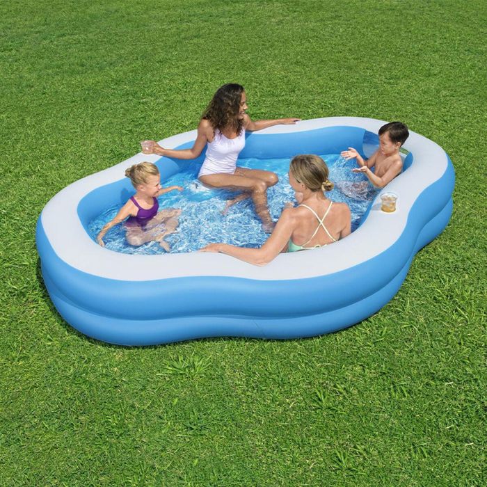 Piscina Hinchable Bestway 270 x 198 x 51 cm Blanco 21