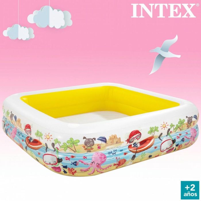 Piscina Hinchable para Niños Intex Toldo 295 L 157 x 122 x 157 cm (3 Unidades) 1