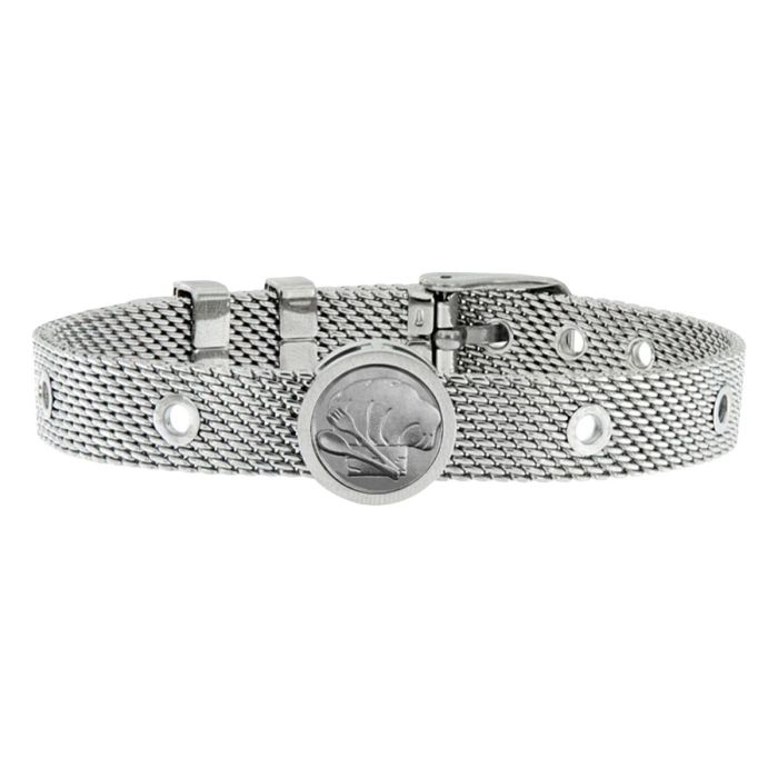 Pulsera Unisex Chef Talent Jewels TJA-3-05-03-1-235 Plateado 0 Pulsera Unisex Chef Talent Jewels TJA-3-05-03-1-235 Plateado 0