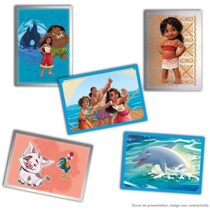 Blister - PANINI - Vaiana 2 - 12 bolsillos - 1 gratis - 65 pegatinas 3 Blister - PANINI - Vaiana 2 - 12 bolsillos - 1 gratis - 65 pegatinas 3