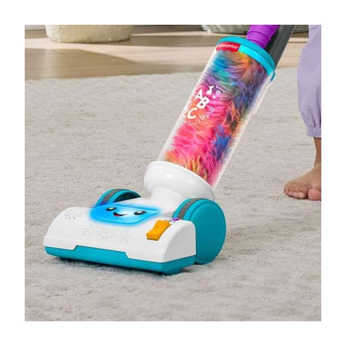 Mi primera aspiradora multilenguaje fisher-price con 45 canciones, sonidos y frases. 5