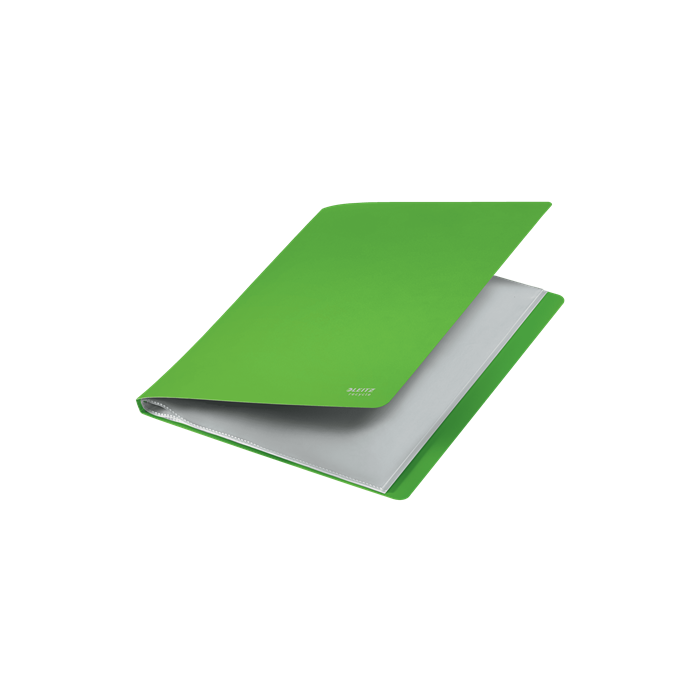 Leitz 46760055 Carpeta Polipropileno con 20 Fundas A4 Recycle Verde 4