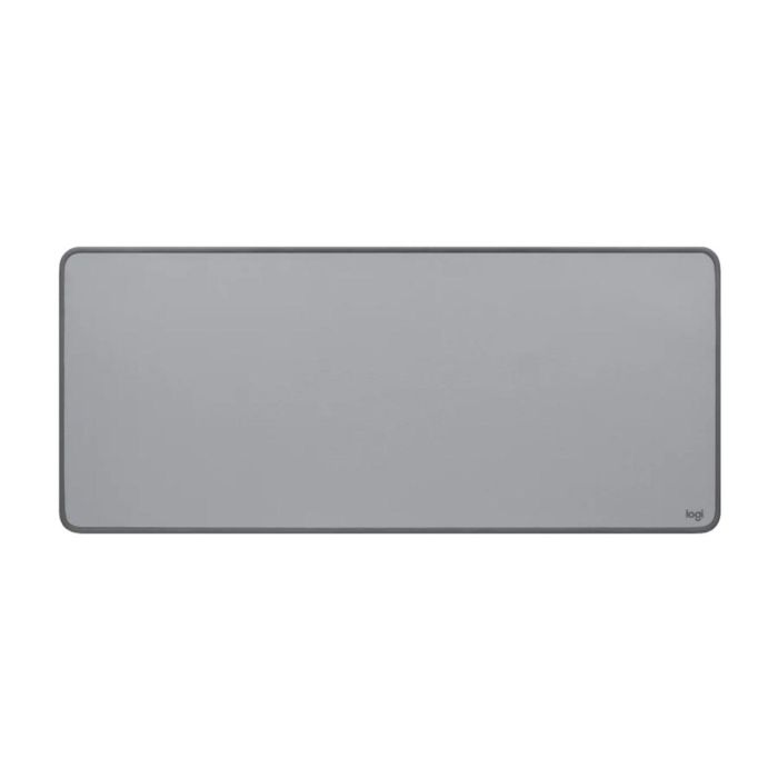 Logitech Alfombrilla Escritorio Studio Series Anti-Deslizante y Resistente a Derrames para PC/Ordenador, Cómoda, Gris Medio 700x300x2mm 2