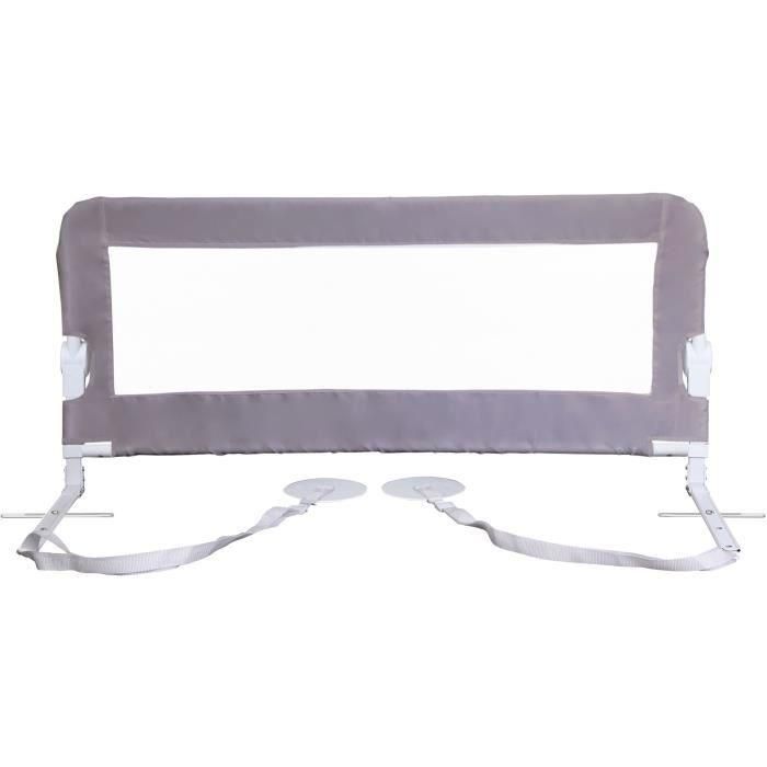 Dreambaby Nicole Bed Barriere - Camas y camas planas - Medición de 150 cm de ancho y 50 cm de alto - Gris