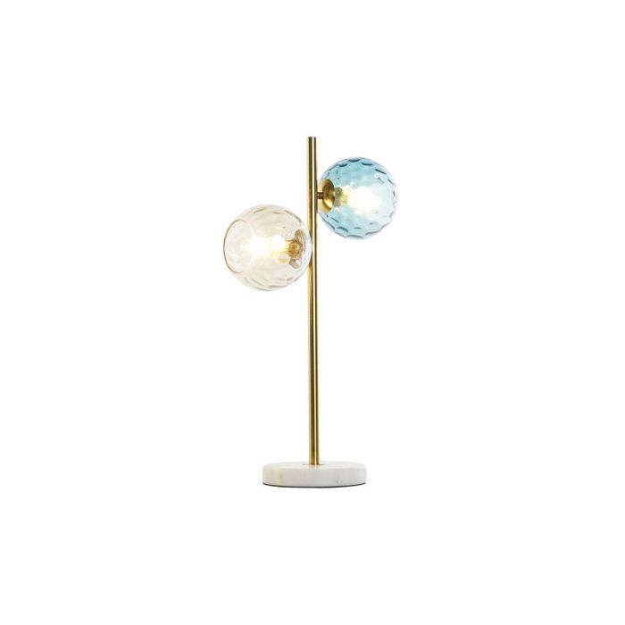 Lampara Sobremesa Glam DKD Home Decor Dorado Multicolor 18 x 60 x 32 cm 3 Lampara Sobremesa Glam DKD Home Decor Dorado Multicolor 18 x 60 x 32 cm 3