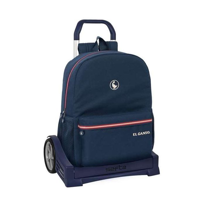 Mochila Escolar con Ruedas El Ganso Classic Azul marino 32 x 43 x 14 cm 0 Mochila Escolar con Ruedas El Ganso Classic Azul marino 32 x 43 x 14 cm 0