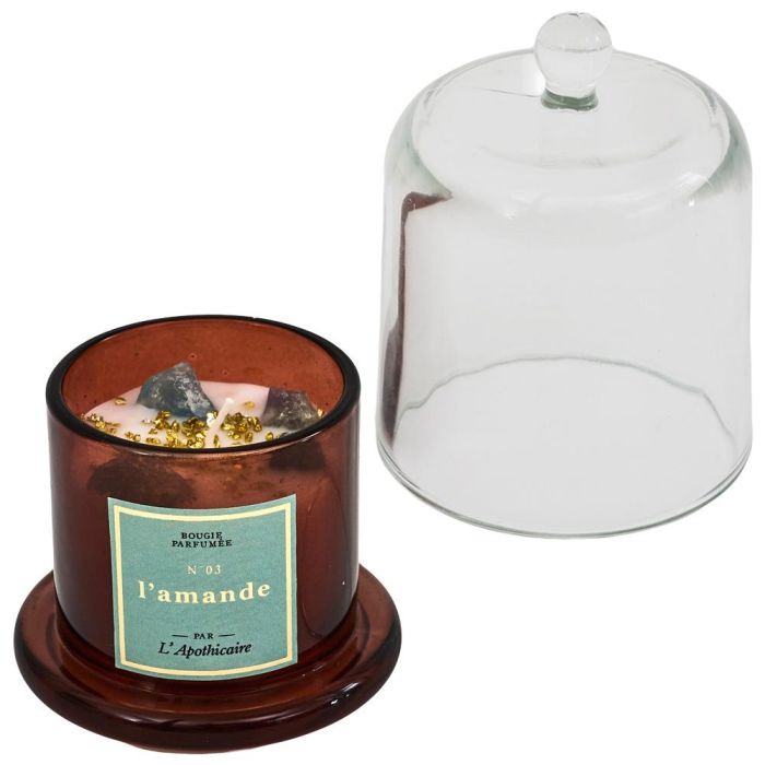 Vela Perfumada Piedras Con Campana Home Deco Factory 4